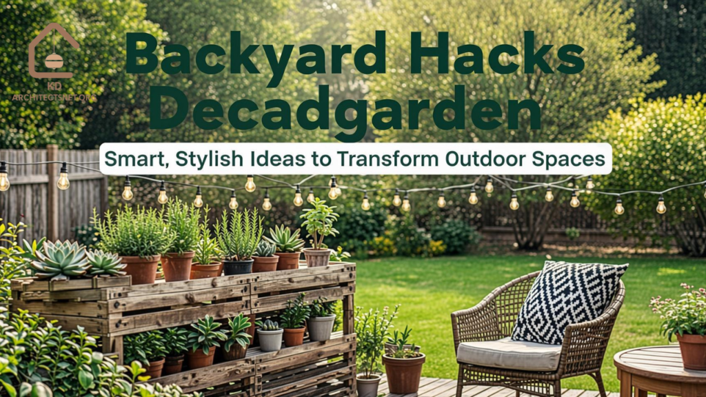 Backyard Hacks Decadgarden: Smart, Stylish Ideas to Transform Outdoor Spaces