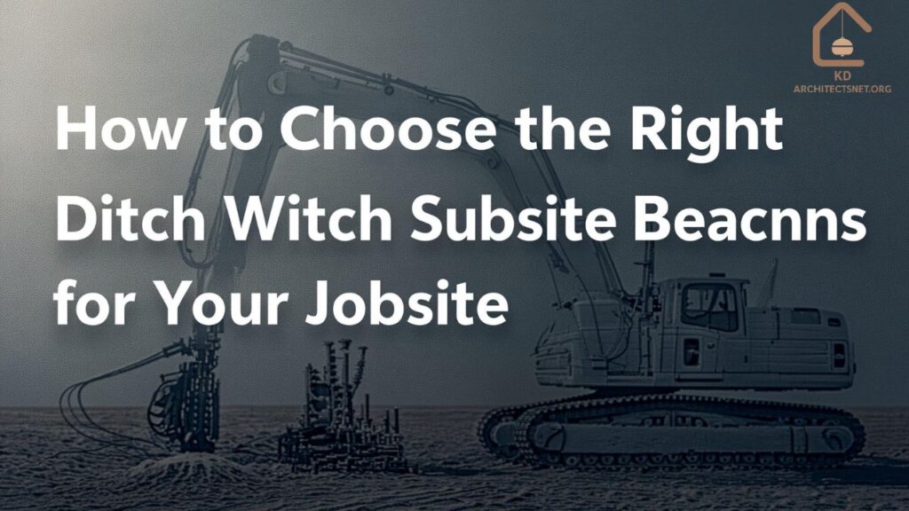 How to Choose the Right Ditch Witch Subsite Beacons for Your Jobsite
