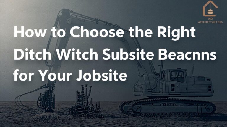 How to Choose the Right Ditch Witch Subsite Beacons for Your Jobsite